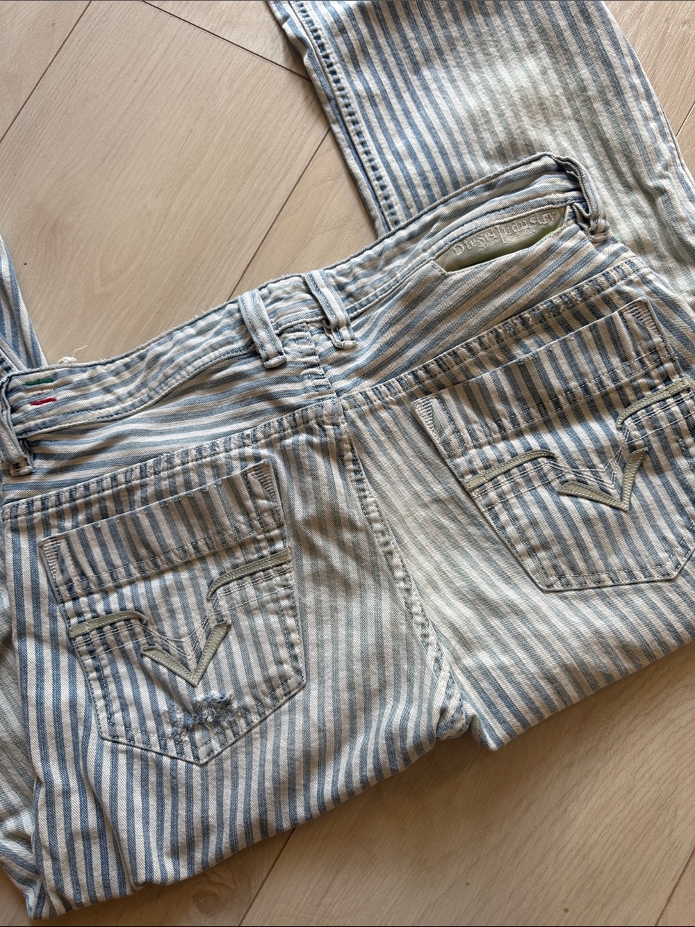 Diesel hickory stripe jeans - Picture 4 of 6